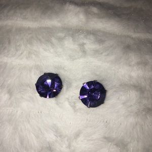 JoJo Stud Earrings - Purple